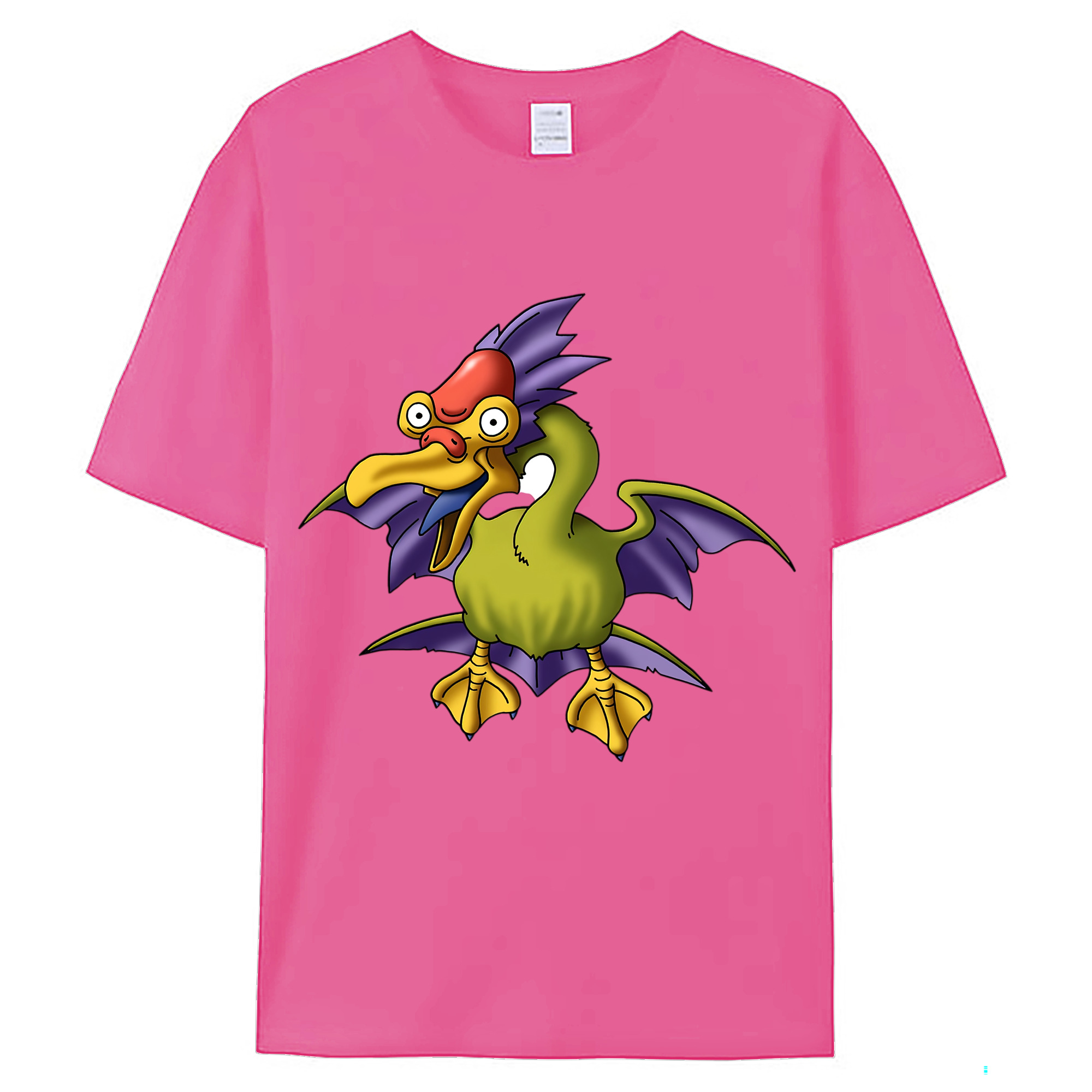 （画像用） ドラゴンクエスト Doragon Kuesuto Dragon Quest レディースカジュアルプリントTシャツ（綿100％）